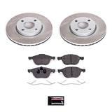 Power Stop 05-07 Ford Focus Front Semi-Coated Rotor Kit