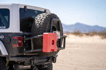 DV8 18-25 Jeep Wrangler JL Body Mounted Tire Carrier