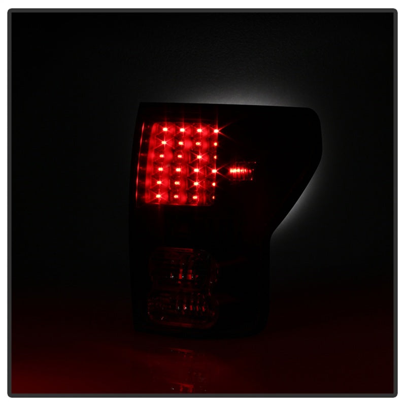 Xtune Toyota Tundra 07-13 LED Tail Lights Black ALT-ON-TTU07-LED-BK SPYDER