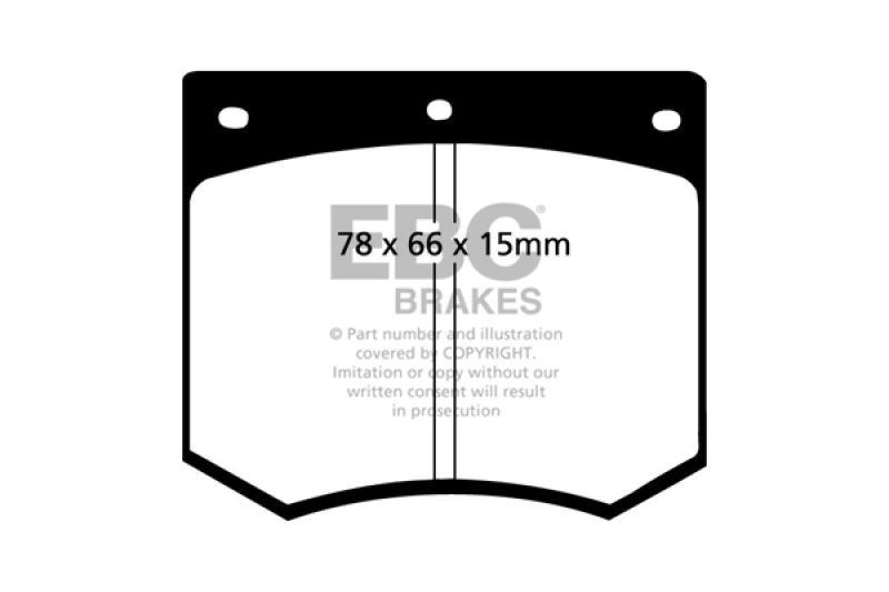 EBC GreenStuff Front Brake Pads - DP2291 EBC