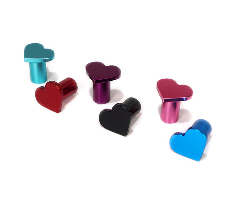 NRG Drift Button Heart Shape Lexus - Red - DB-H004RD