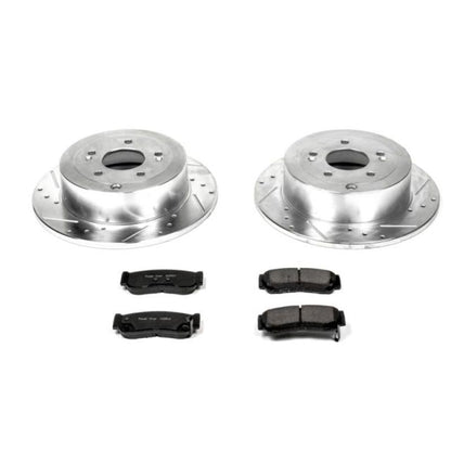 Power Stop 07-09 Hyundai Santa Fe Rear Z23 Evolution Sport Brake Kit PowerStop
