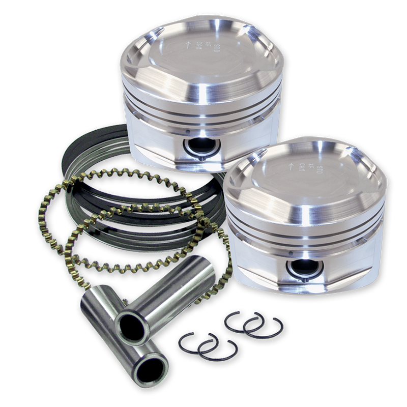 S&S Cycle 84-99 BT 3 5/8in Bore Piston Kits - 92-1110