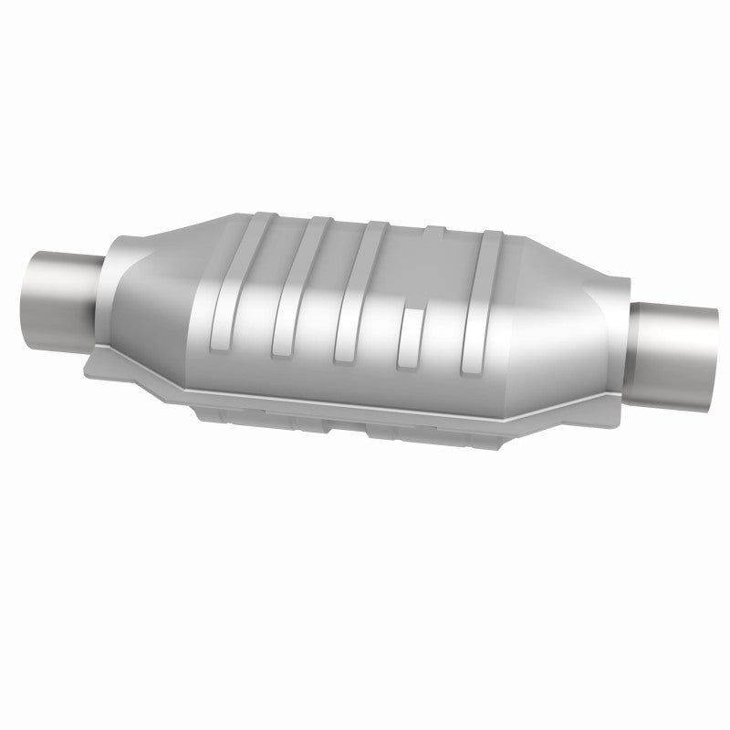 MagnaFlow Conv Universal-Fit 2.25in Inlet/Outlet Center/Center Oval 12in Body/7in Width Magnaflow