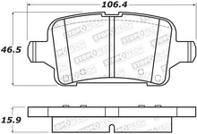 Load image into Gallery viewer, StopTech Premium Ceramic Front Brake Pads - 308.18570