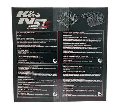 K&N Performance Intake Kit  for Ford C-Max/Focus II / Volvo C30/S40/V40/V50/V70 / Mazda 3/5 K&N Engineering