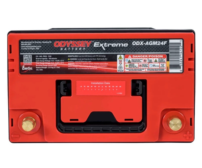 Odyssey Battery Auto/Truck/Heavy Duty & Commercial Extreme AGM Battery (NSB-AGM24F) Odyssey Battery
