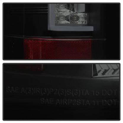 Spyder 07-13 Chevy Silverado (Exc 2010 Model) Verison 2 LED Tail Lights ALT-YD-CS07V2-LED-BSM SPYDER