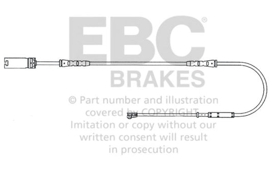 EBC 2010-2013 BMW 128 3.0L Front Wear Leads EBC