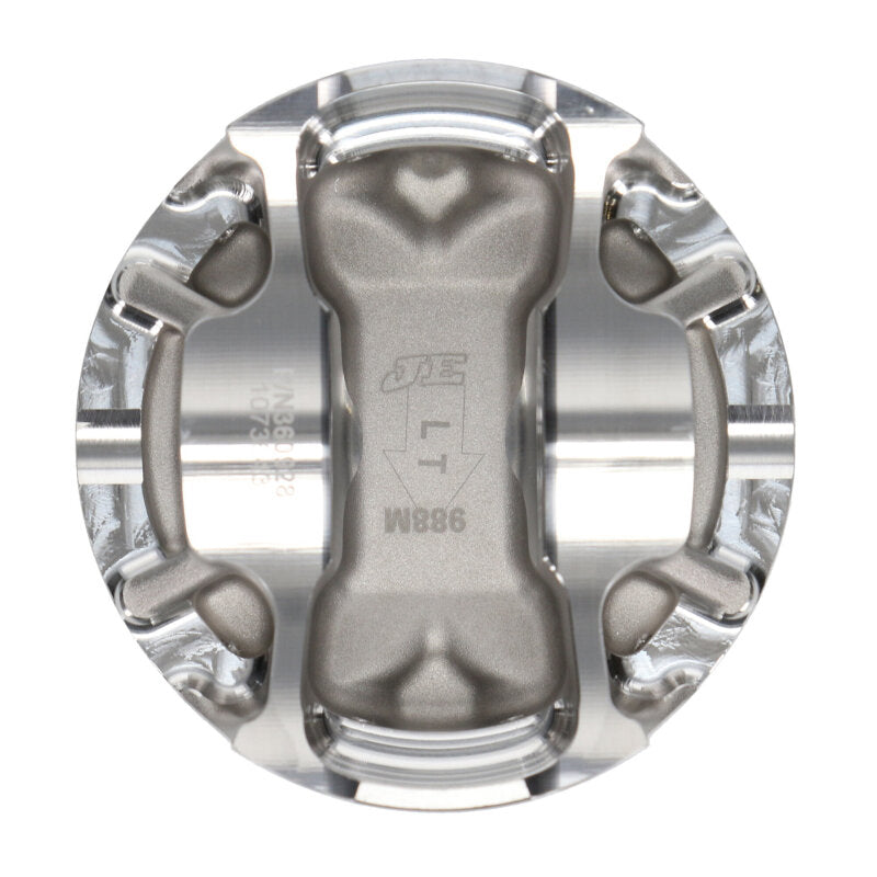 JE Pistons 2017+ Ford EcoBoost 3.5L V6 93.00mm Bore -9.70cc Dish FSR Piston - Set of 6