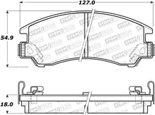 Load image into Gallery viewer, StopTech Premium Ceramic Brake Pads - 308.03110