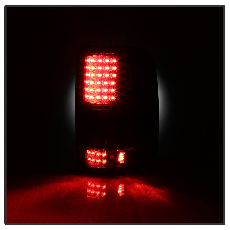 Xtune Ford F150 Styleside 04-08 (Not Fit Heritage & SVT) LED Tail Lights Smoke ALT-ON-FF15004-LED-SM SPYDER