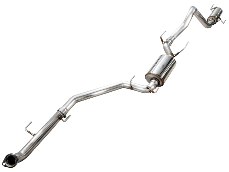 AWE Tuning 2024+ Toyota Land Cruiser / 2025+ Toyota 4Runner 0FG Cat-Back Exhaust w/ BashGuard