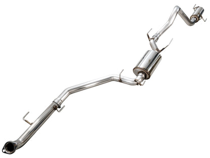 AWE Tuning 2024+ Toyota Land Cruiser / 2025+ Toyota 4Runner 0FG Cat-Back Exhaust w/ BashGuard