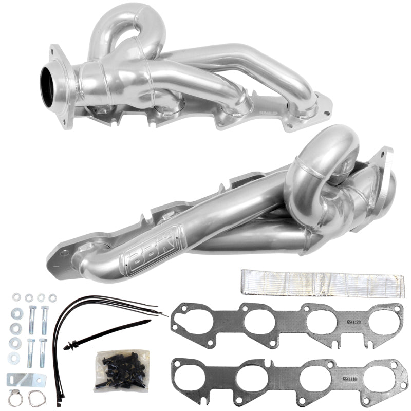 BBK 19-23 Dodge Ram 1500 5.7L (Ex. MegaCab) Shorty Tuned Exhaust Headers - 1-3/4in Silver Ceramic BBK