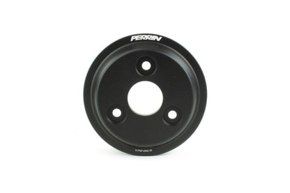 Perrin 2020+ Subaru Forester / Crosstrek Lightweight Water Pump Pulley - Black Perrin Performance