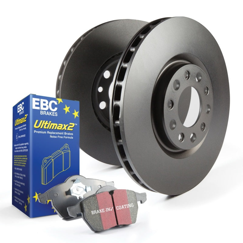 EBC Stage 1 Ultimax2 Brake Pads and RK Rotors - S1KF2012