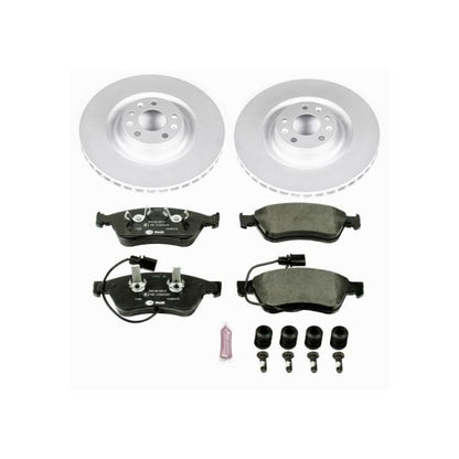 Power Stop 09-11 Audi A6 Quattro Front Euro-Stop Brake Kit PowerStop