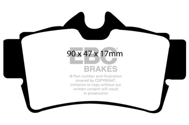 EBC RedStuff Rear Brake Pads - DP31156C EBC