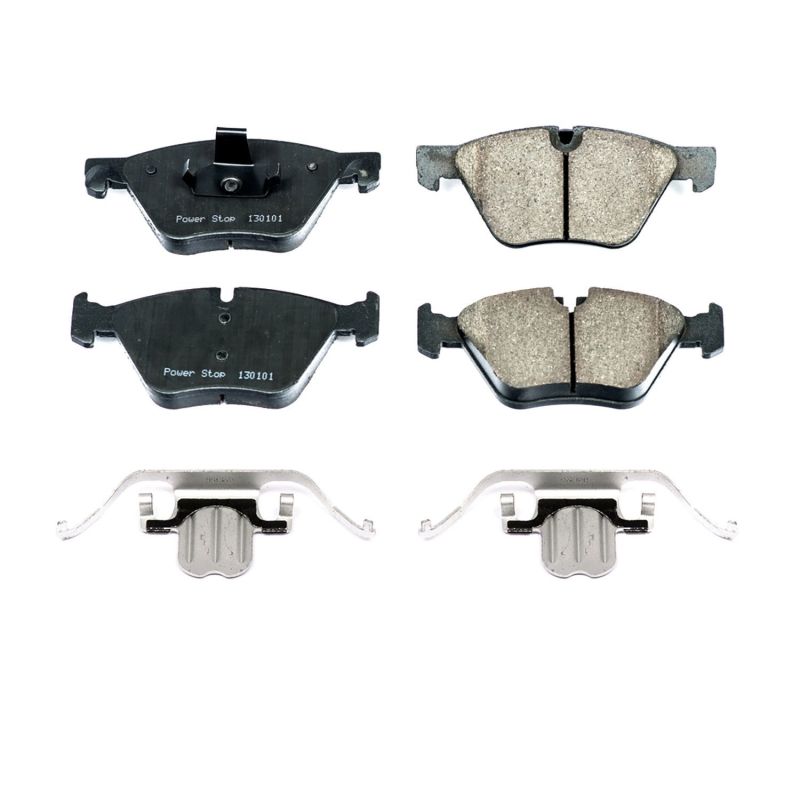 Power Stop 11-16 BMW 528i Front Z17 Evolution Ceramic Brake Pads w/Hardware PowerStop