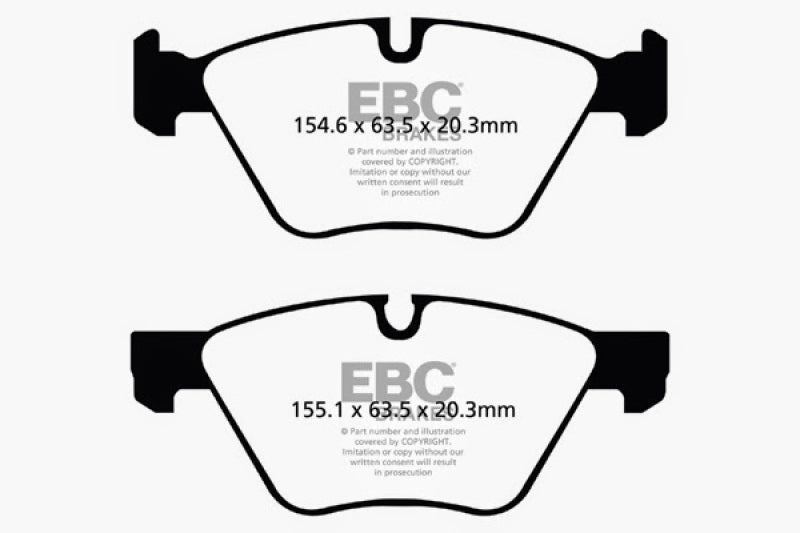 EBC GreenStuff Front Brake Pads - DP21493 EBC