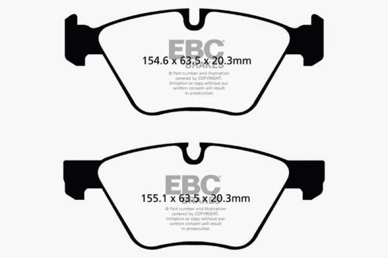 EBC GreenStuff Front Brake Pads - DP21493