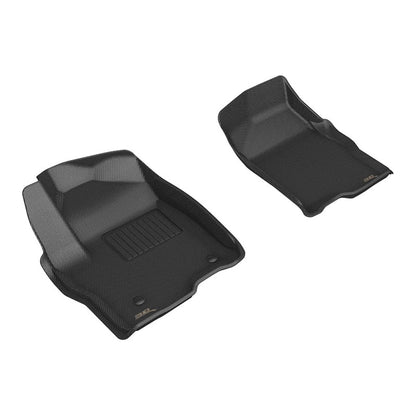 3D MAXpider KAGU 1st Row Floor Mats for GMC Sierra 2500 / 3500 Double Cab 2019-2026 - L1GM04211509