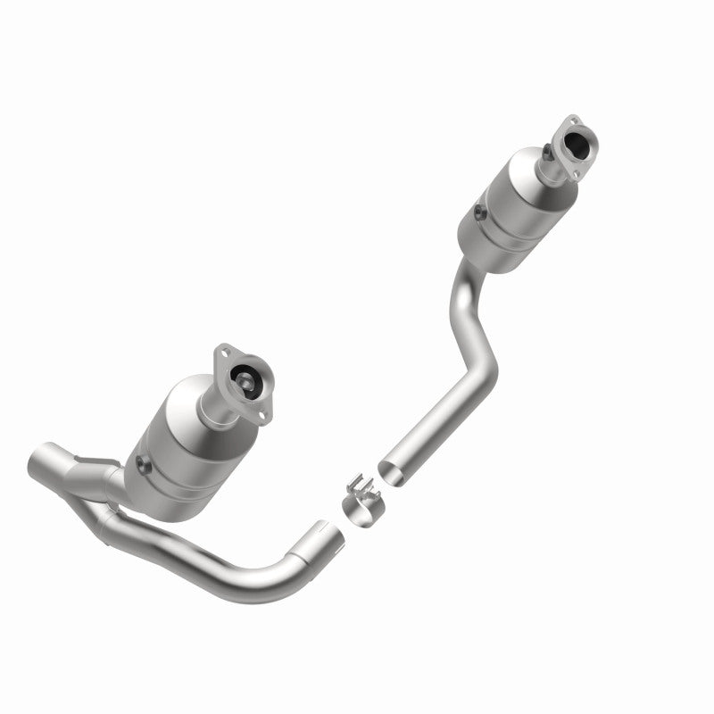 MagnaFlow Conv DF 07-09 Dodge Dakota 3.7L/4.7L /07-09 Mitsubishi Raider 3.7L Y-Pipe Assembly Magnaflow