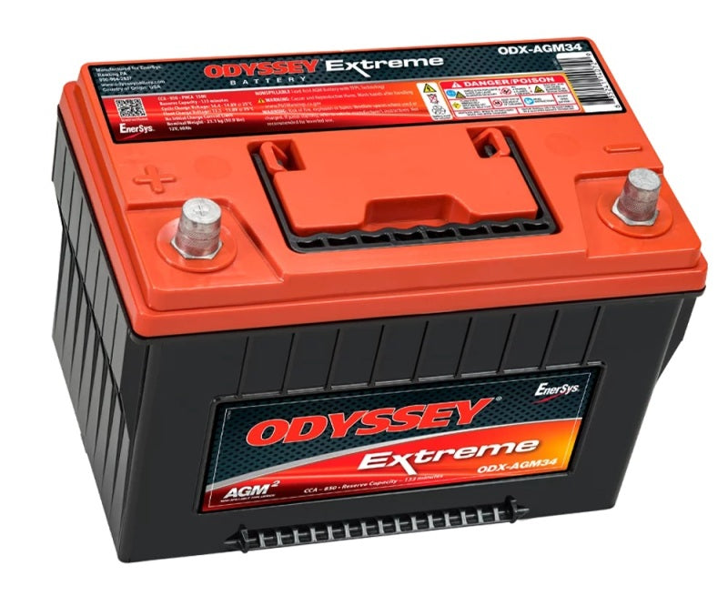 Odyssey Battery Auto/Truck/Heavy Duty & Commercial Extreme AGM Battery (34-PC1500T) Odyssey Battery