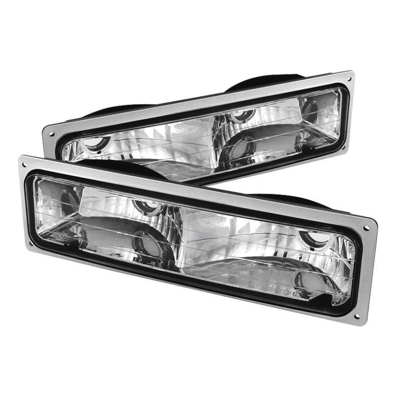 Xtune Chevy C/K Series / GMC C/K Series 94-99 Bumper Lights Euro CPL-JH-CCK94-E SPYDER