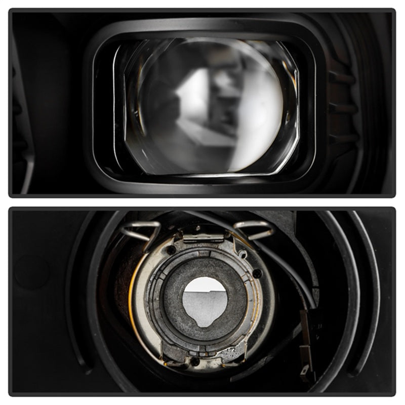 Spyder 19-22 Dodge Ram 2500 (Halogen Only) Projector Headlights - Black PRO-YD-DR19HDHALSI-SEQ-BK SPYDER