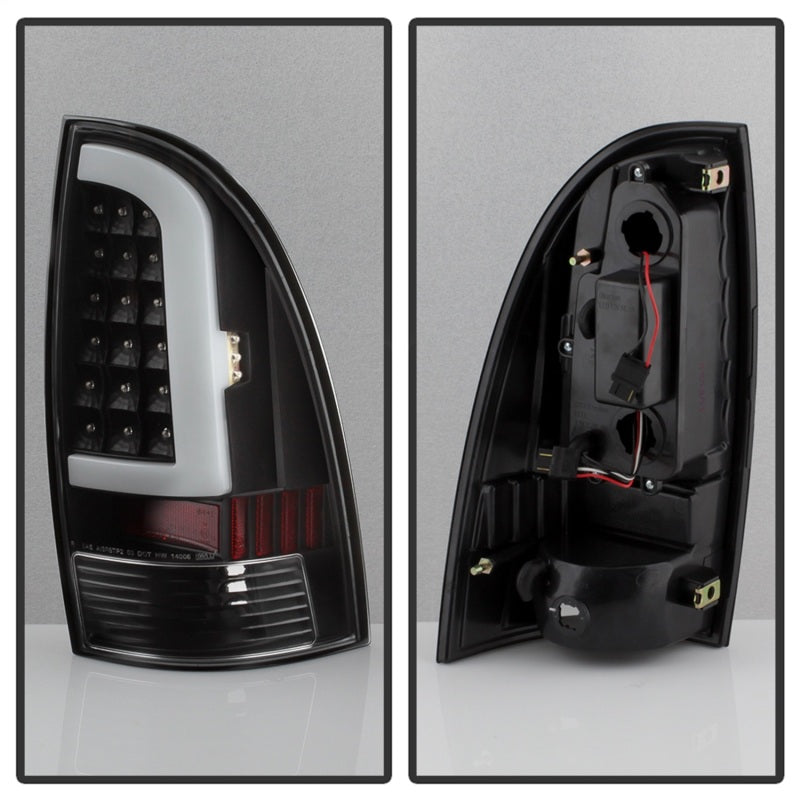 xTune Toyota Tacoma 05-15 Tail Lights - Light Bar LED - Black ALT-ON-TT05-LBLED-BK SPYDER