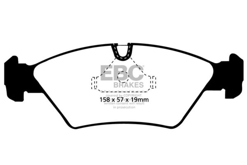 EBC BlueStuff Front Brake Pads - DP5414NDX EBC