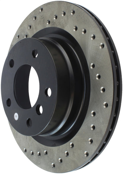 StopTech 06 BMW 325 Series / 07-09 BMW 328 Series Drilled Right Rear Rotor Stoptech