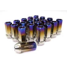 Load image into Gallery viewer, Wheel Mate Muteki Open End Lug Nuts Burned Titanium 12x1.25 - Set of 20