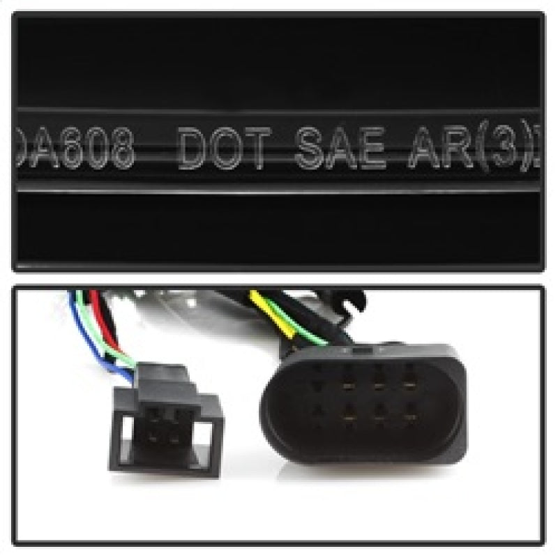 Spyder 09-12 Audi A6 LED Tail Lights - Black (ALT-YD-AA609-LED-BK) SPYDER