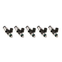 Load image into Gallery viewer, Injector Dynamics ID1300X Injectors - 48mm Length - 14mm Top - 14mm Lower (Set of 5) - 1300.48.14.14.5