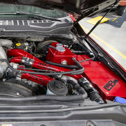 Wehrli 17-24 6.7L Power Stroke Coolant Tank and Battery Box Kit - Gloss Black - WCF100203-GB