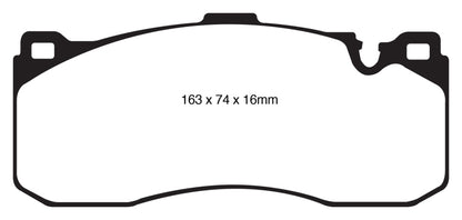 EBC GreenStuff Front Brake Pads - DP21995 EBC