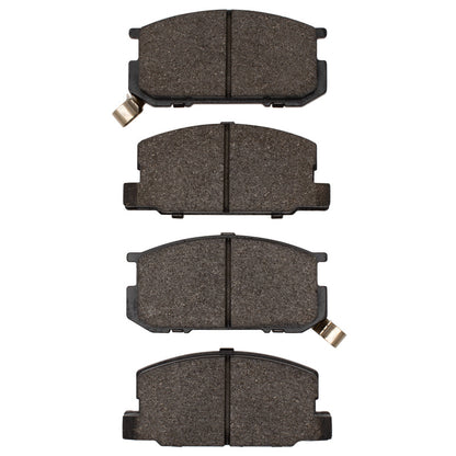 R1 Front Semi-Metallic Brake Pads 1984-1987 Toyota Corolla (US/Canada) - 2311-0282-00