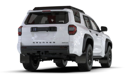 Rally Armor 2025+ Toyota 4Runner Black UR Mud Flap w/ White Logo