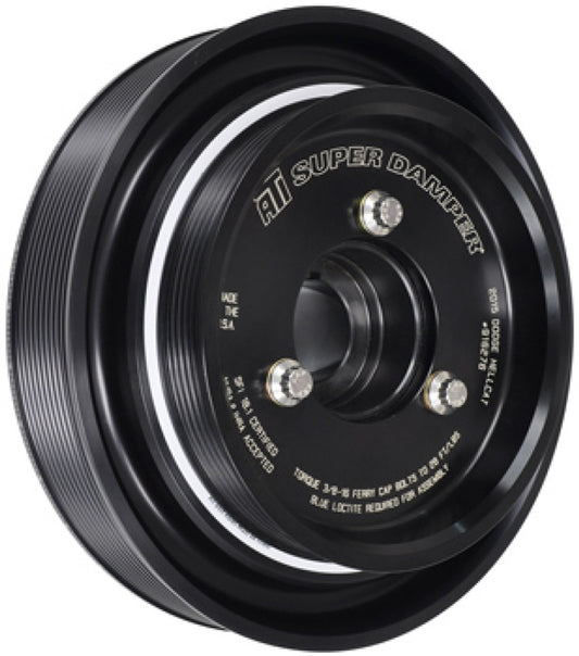 ATI Pulley - Drive - 7.18 - 6 Grv - Alum - Dodge 3.7 & 4.7 V6 - OEM 7.00 ATI916236