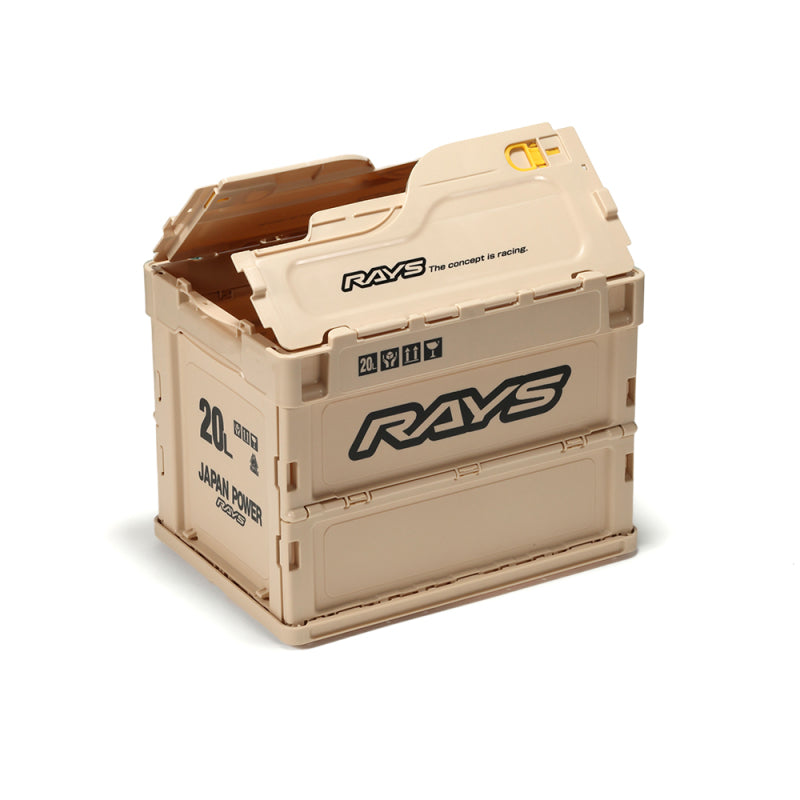 Rays Folding Container Box 23S 20L - Ivory Rays