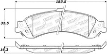 Load image into Gallery viewer, StopTech Premium Ceramic Brake Pads - 308.08340