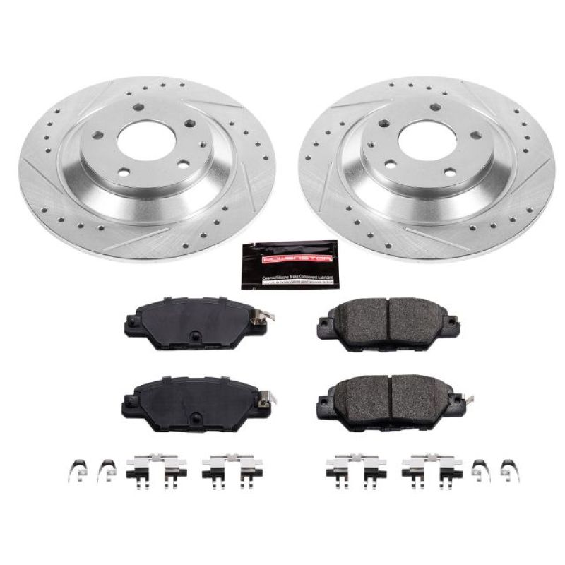 Power Stop 16-18 Mazda CX-5 Rear Z23 Evolution Sport Brake Kit PowerStop