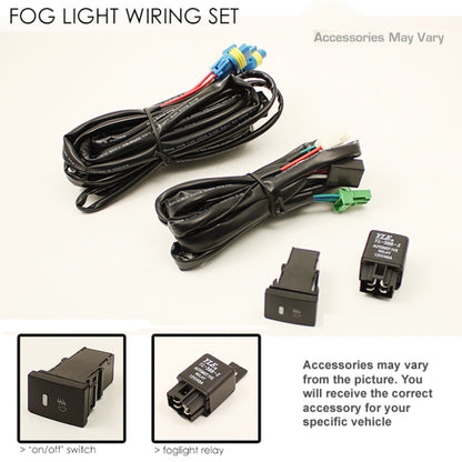 Spyder Mazda 3 2.5L 2010-2011 (excluding Speed3 Models)OEM Fog Lights w/Switch Clear FL-MM32010-C SPYDER