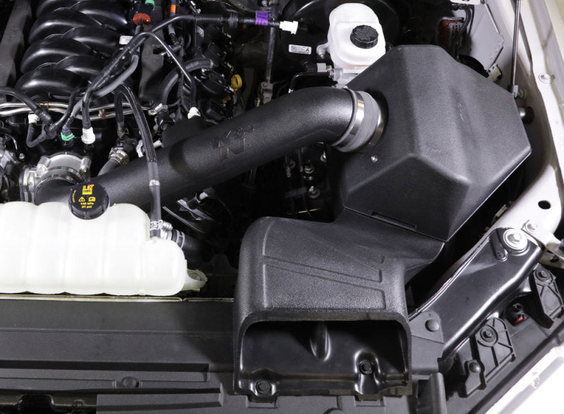 K&N 63 Series AirCharger Performance Intake 15-19 Ford F150 5.0L V8 F/I K&N Engineering