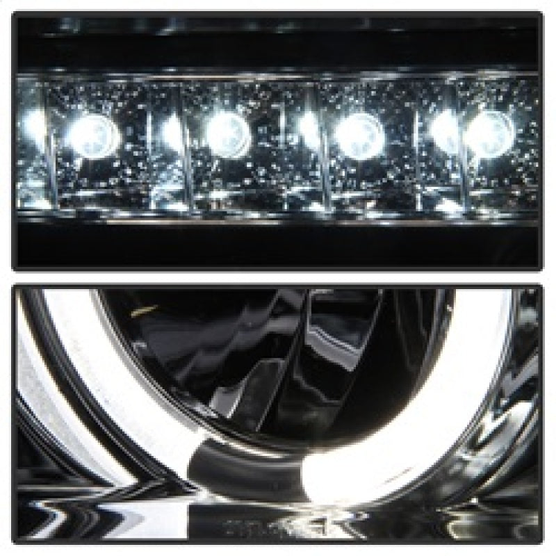Spyder Toyota Tundra 07-13 Projector Headlights LED Halo LED Chrm PRO-YD-TTU07-HL-C SPYDER