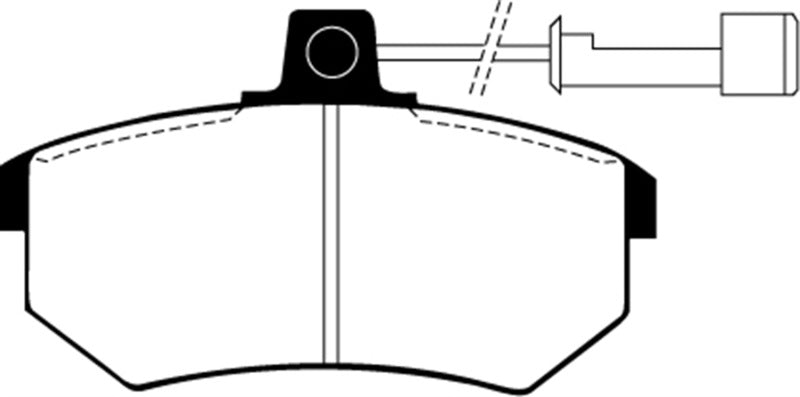 EBC GreenStuff Brake Pads - DP2486 EBC
