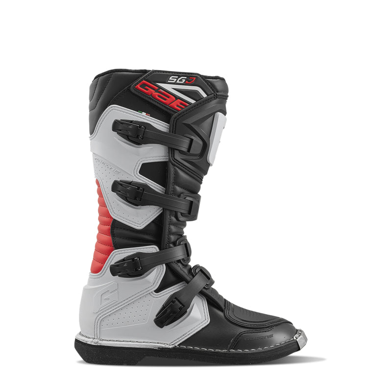 Gaerne SGJ Boot Black/White/Red Size - 7